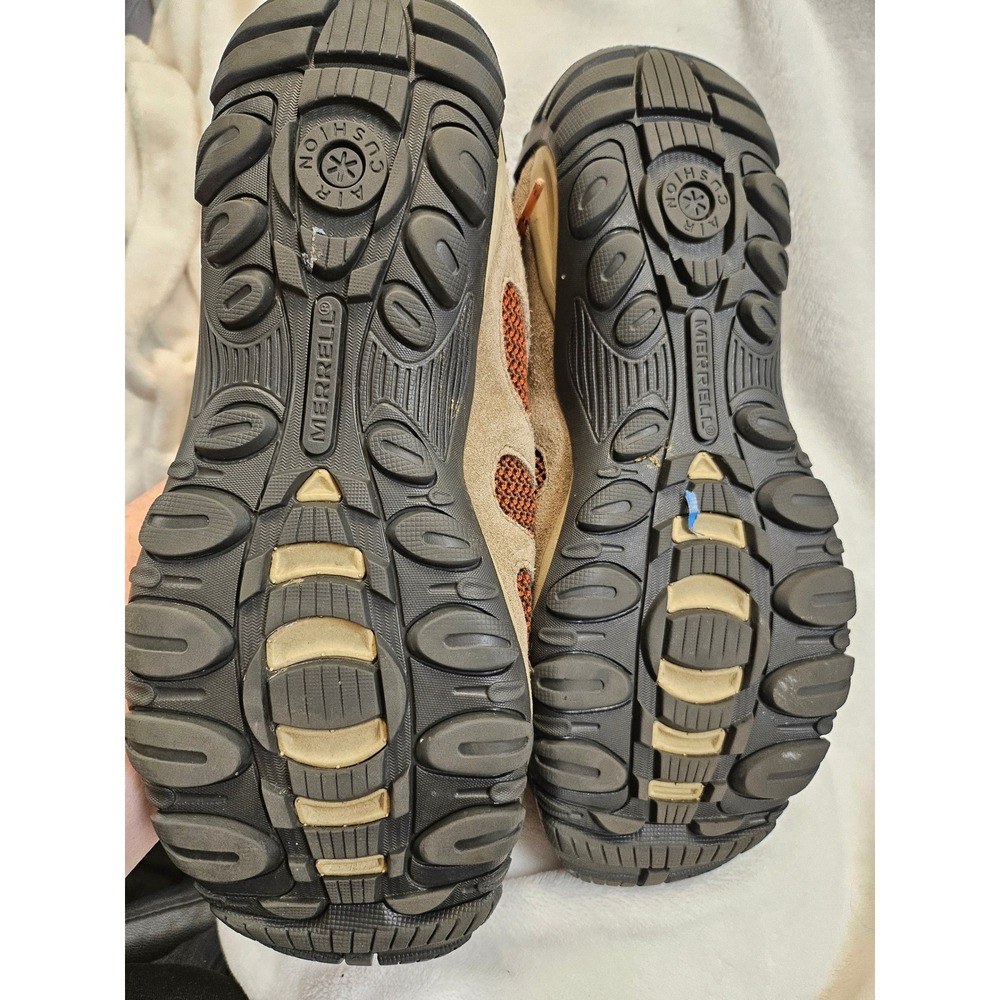 Merrell Moab 3 Mens Hiking Shoes Brown Orange Wide J037963W Size 10W